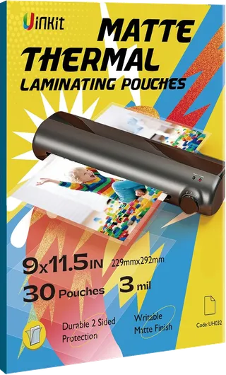 Uinkit Matte Laminating Pouches